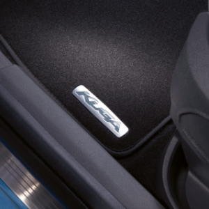 Predpražniki, premium velur Spredaj, črni